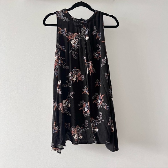 2/$50🍑 FREE PEOPLE Snap Out Of It Sleeveless Tree Swing Tunic Dress XS - Picture 4 of 7